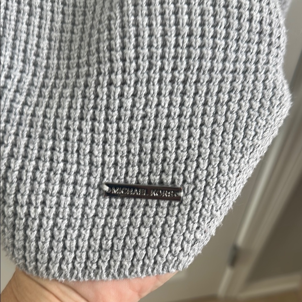 Gray Michael Kors Cowl Neck Sweater - Picture 4 of 5
